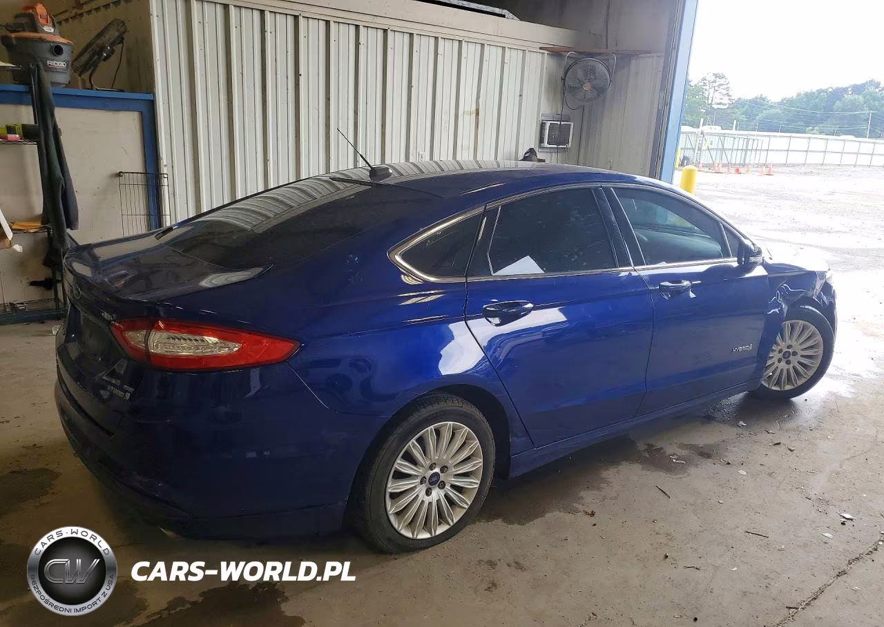 2016 Ford Fusion Se Hybrid VIN:3FA6P0LUXGR389234 - 3
