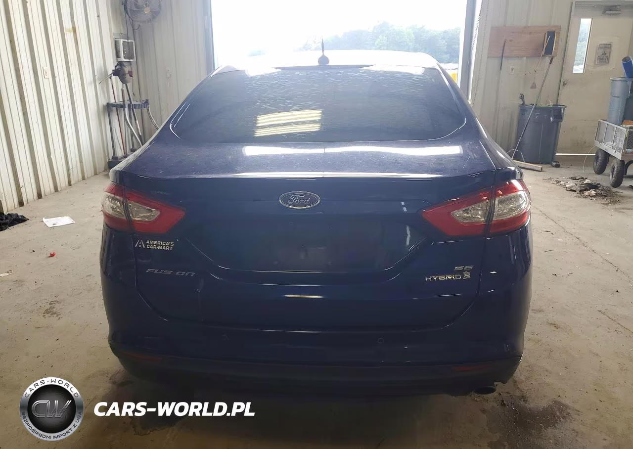 2016 Ford Fusion Se Hybrid VIN:3FA6P0LUXGR389234 - 6
