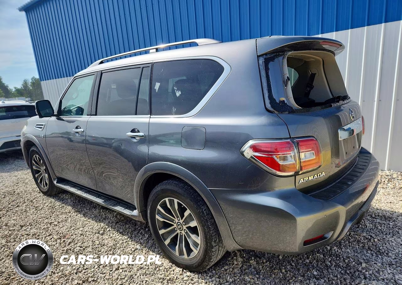 2019 Nissan Armada Sl VIN:JN8AY2NC3K9587552 - 2