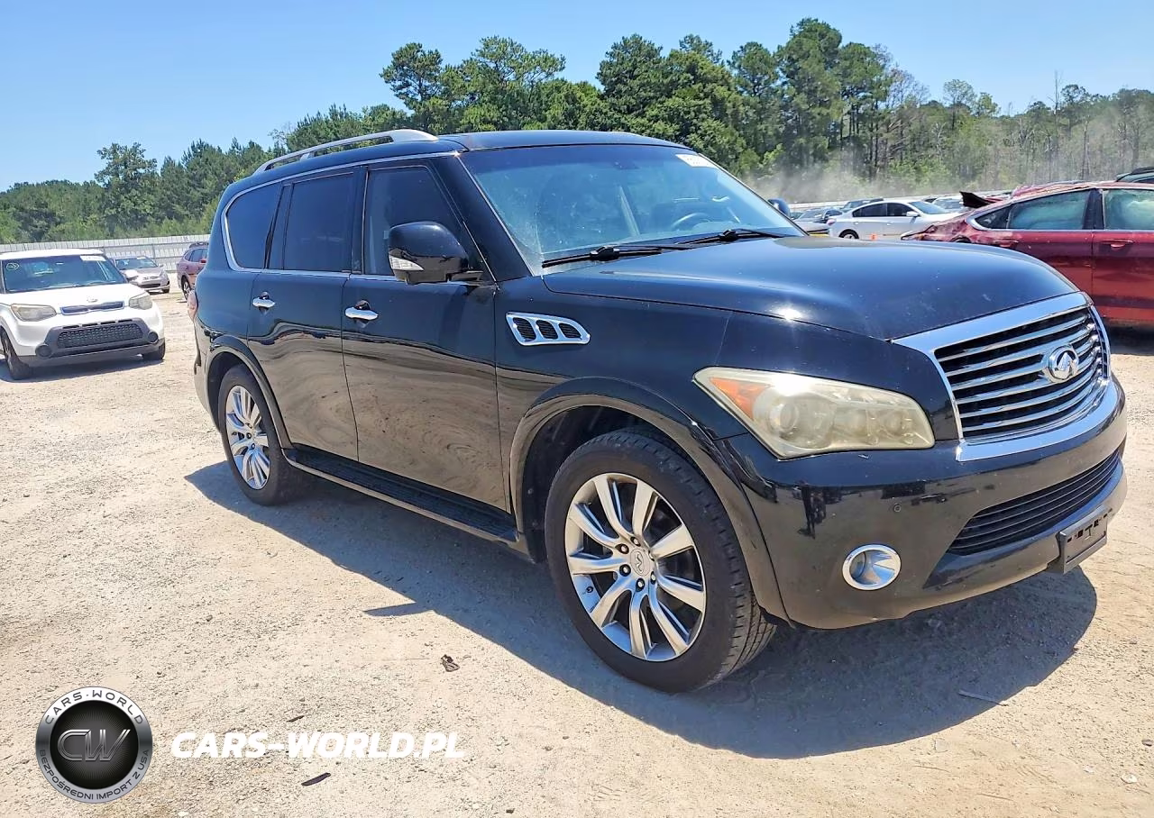 2012 Infiniti Qx56 Base VIN:JN8AZ2NF8C9515318 - 4