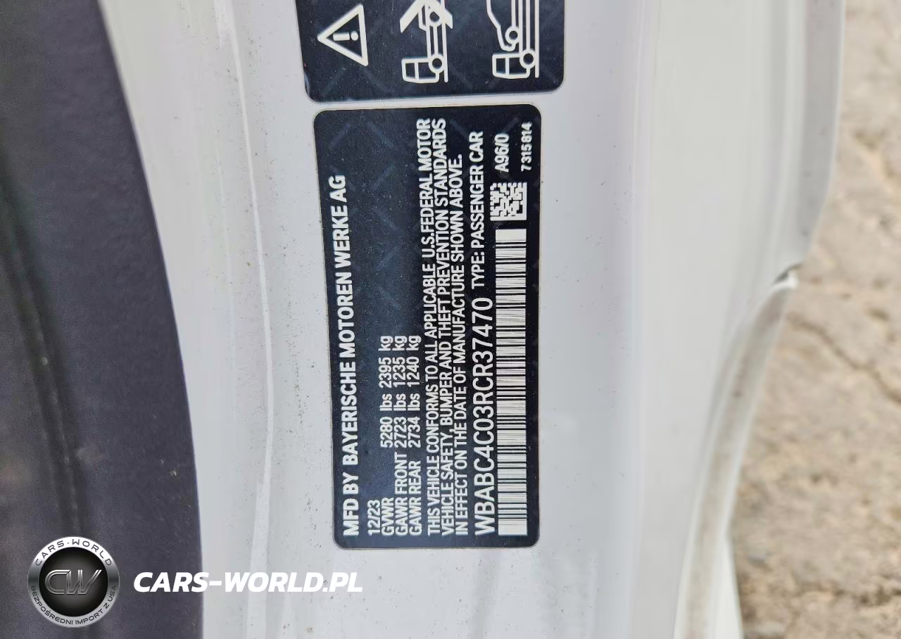 2024 BMW M850Xi VIN:WBABC4C03RCR37470 - 12