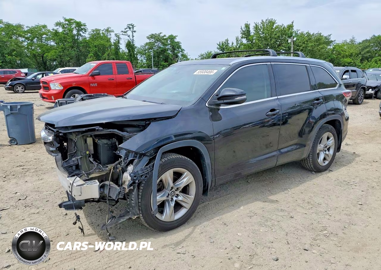 2016 Toyota Highlander Limited Platinum – zdjęcie 1 z 14
