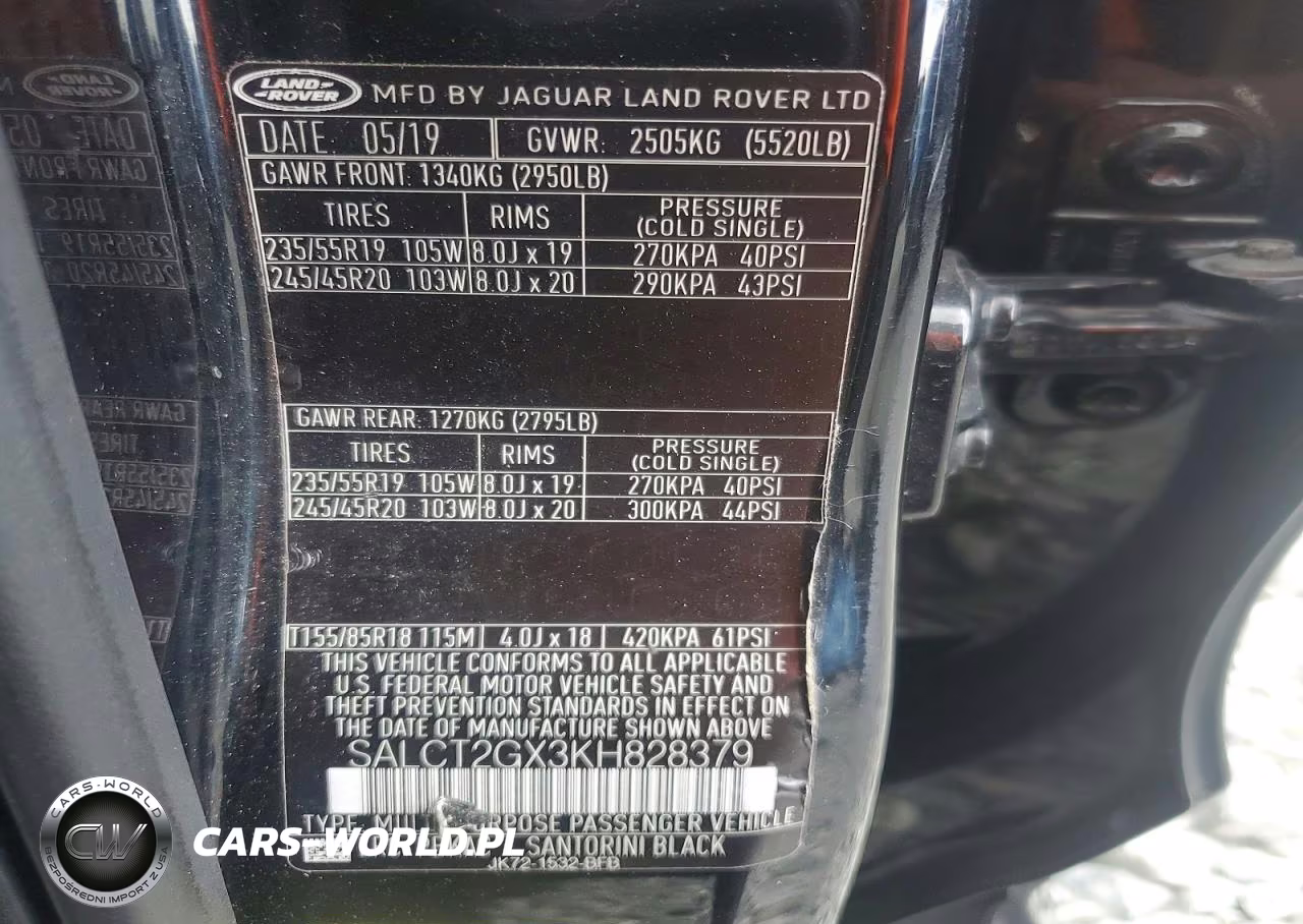 2019 Land Rover Discovery Sport Hse Luxury Dynamic VIN:SALCT2GX3KH828379 - 13
