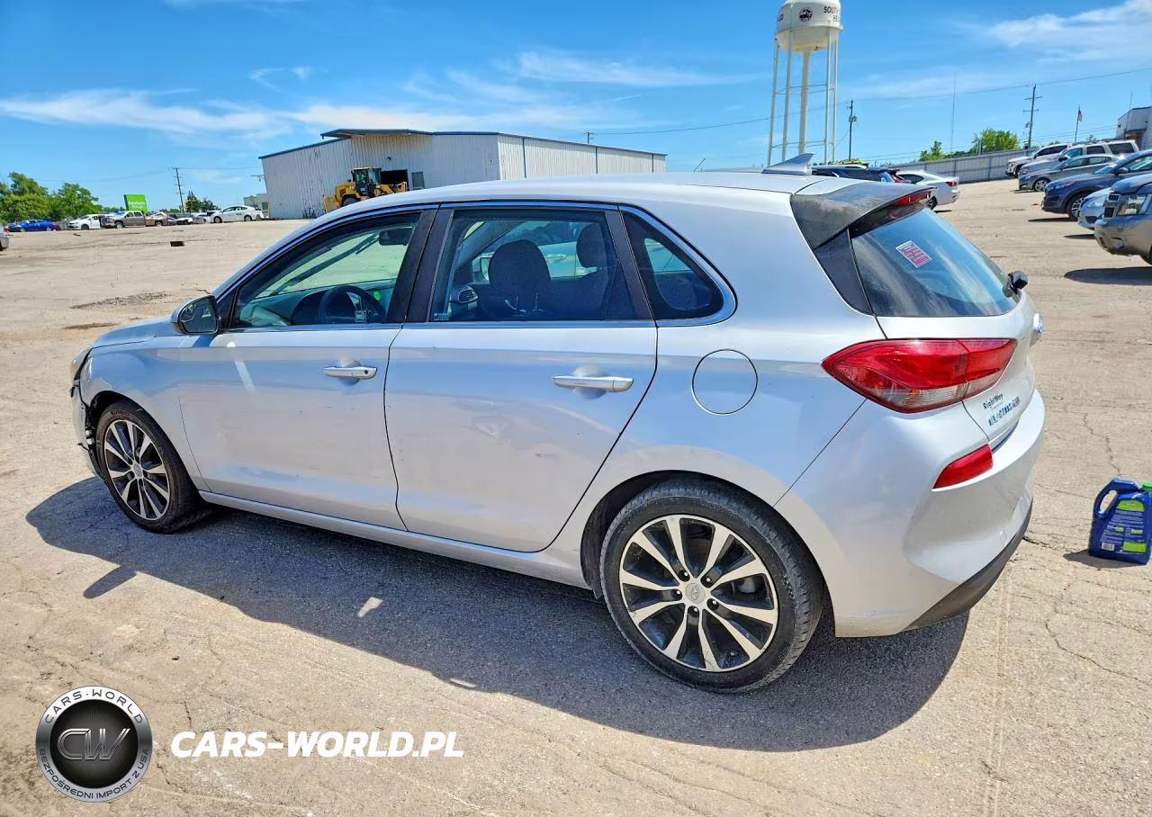 2019 Hyundai Elantra Gt Base VIN:KMHH35LE5KU098769 - 2