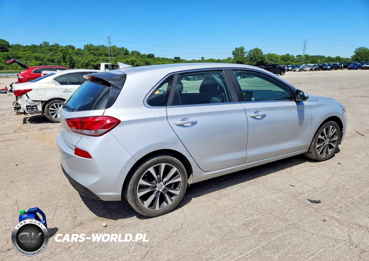 2019 Hyundai Elantra Gt Base VIN:KMHH35LE5KU098769 - 3