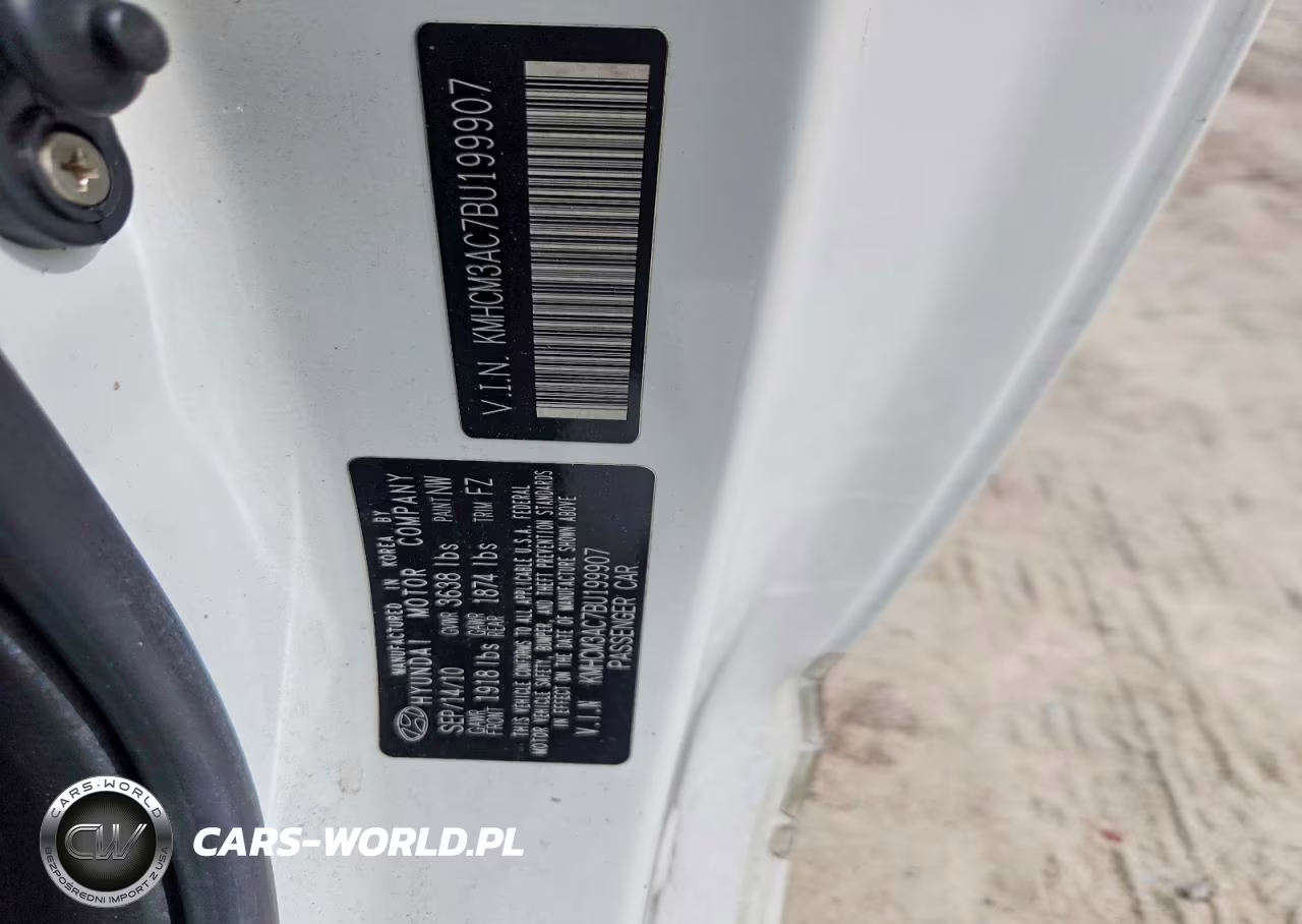 2011 Hyundai Accent Gl VIN:KMHCM3AC7BU199907 - 13