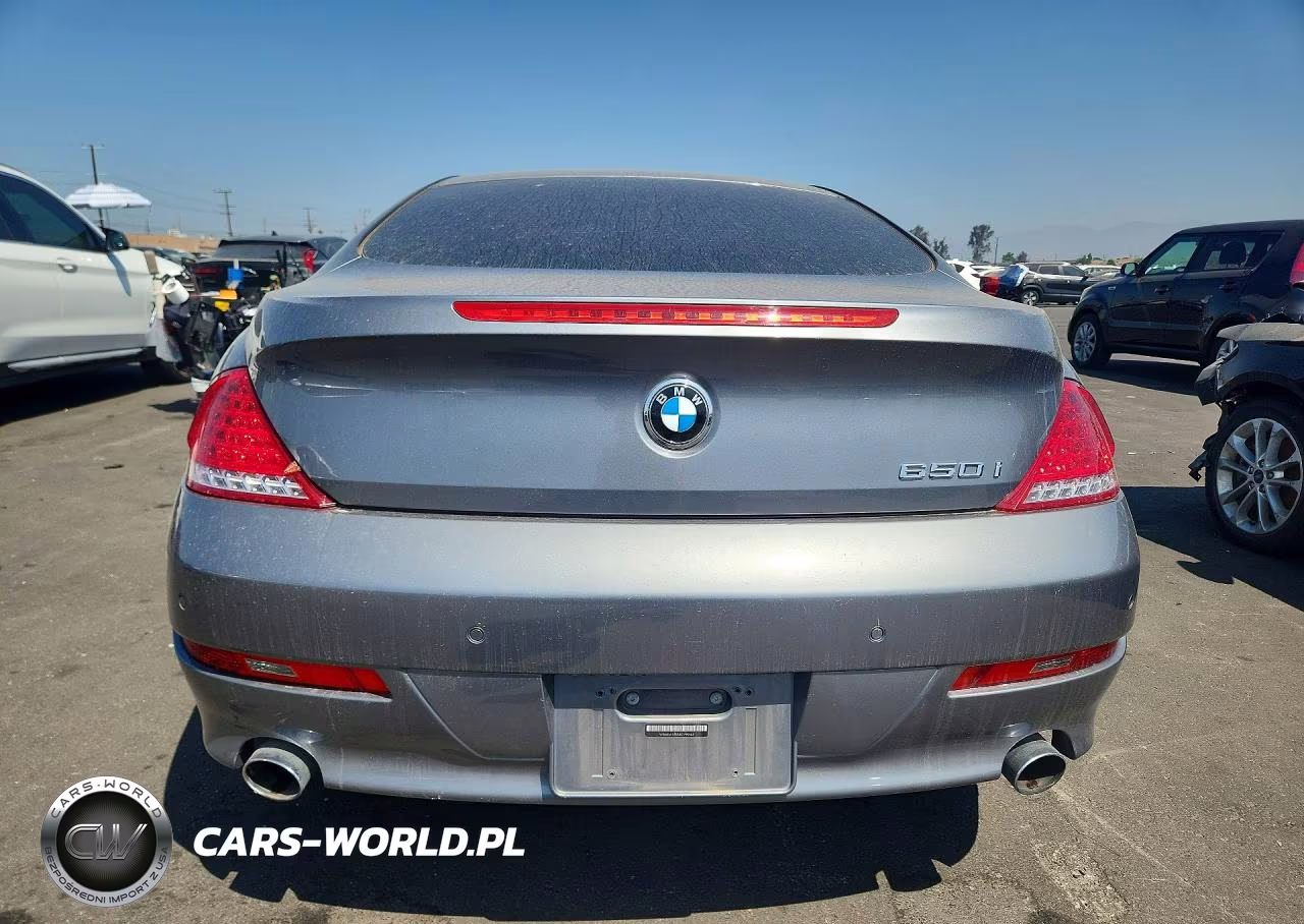 2008 BMW 650 I VIN:WBAEA53558CV90162 - 6