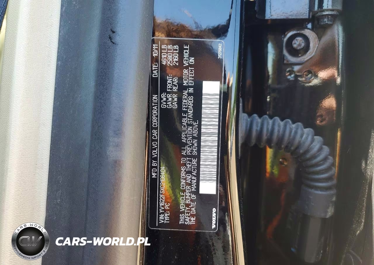 2012 Volvo S60 T5 VIN:YV1622FSXC2106404 - 12