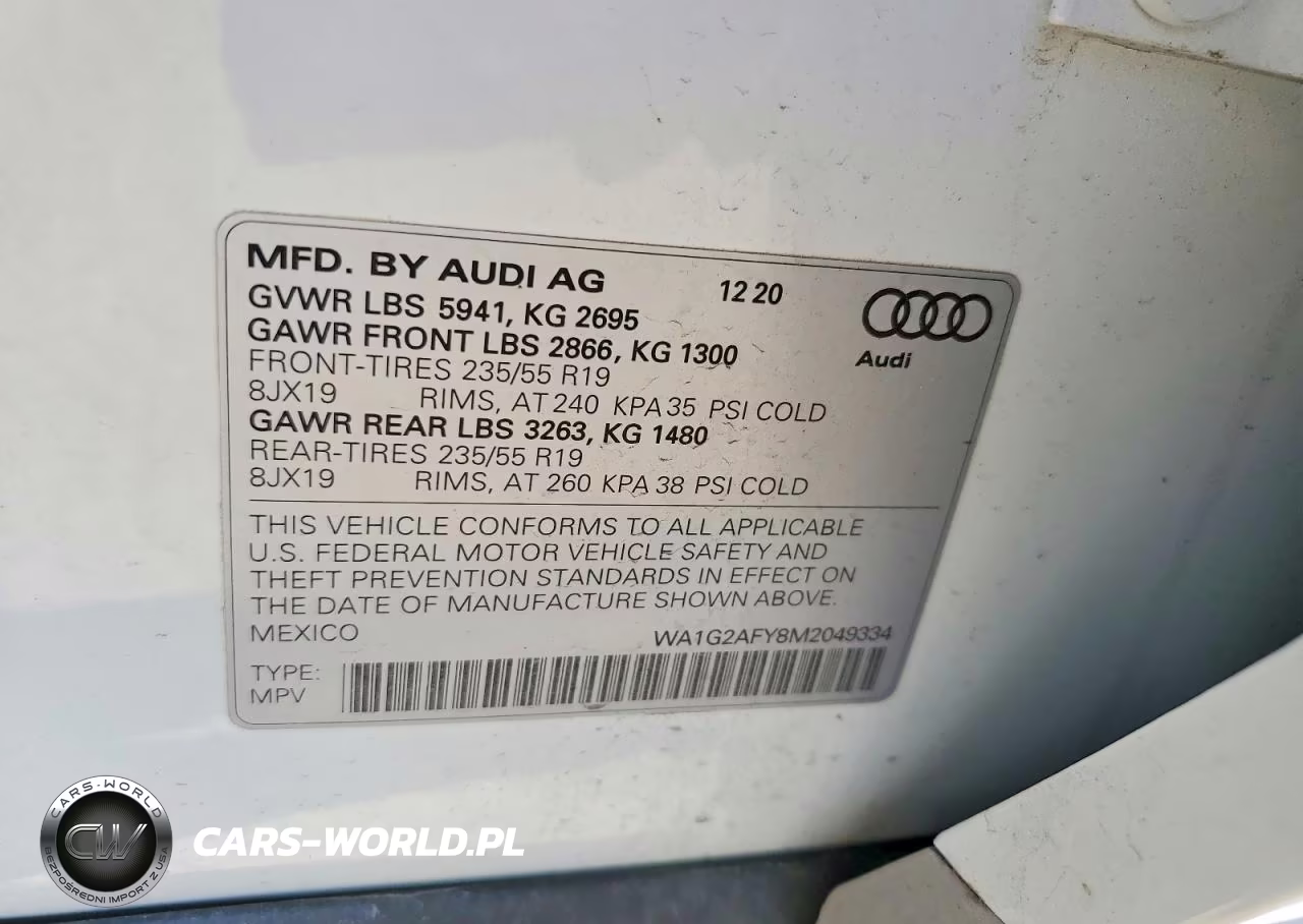2021 Audi Q5 E Premium VIN:WA1G2AFY8M2049334 - 14