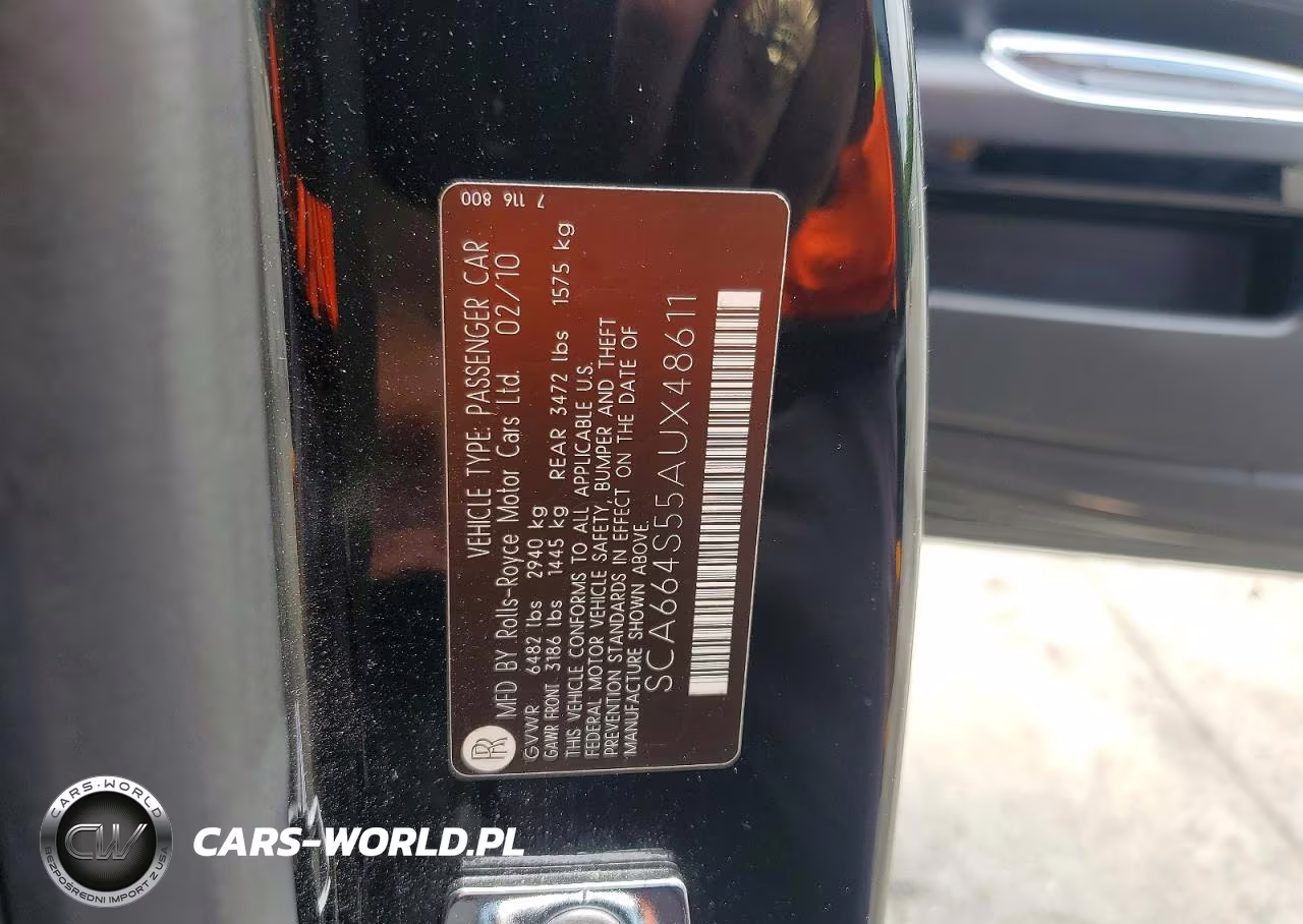 2010 Rolls-Royce Ghost VIN:SCA664S55AUX48611 - 12