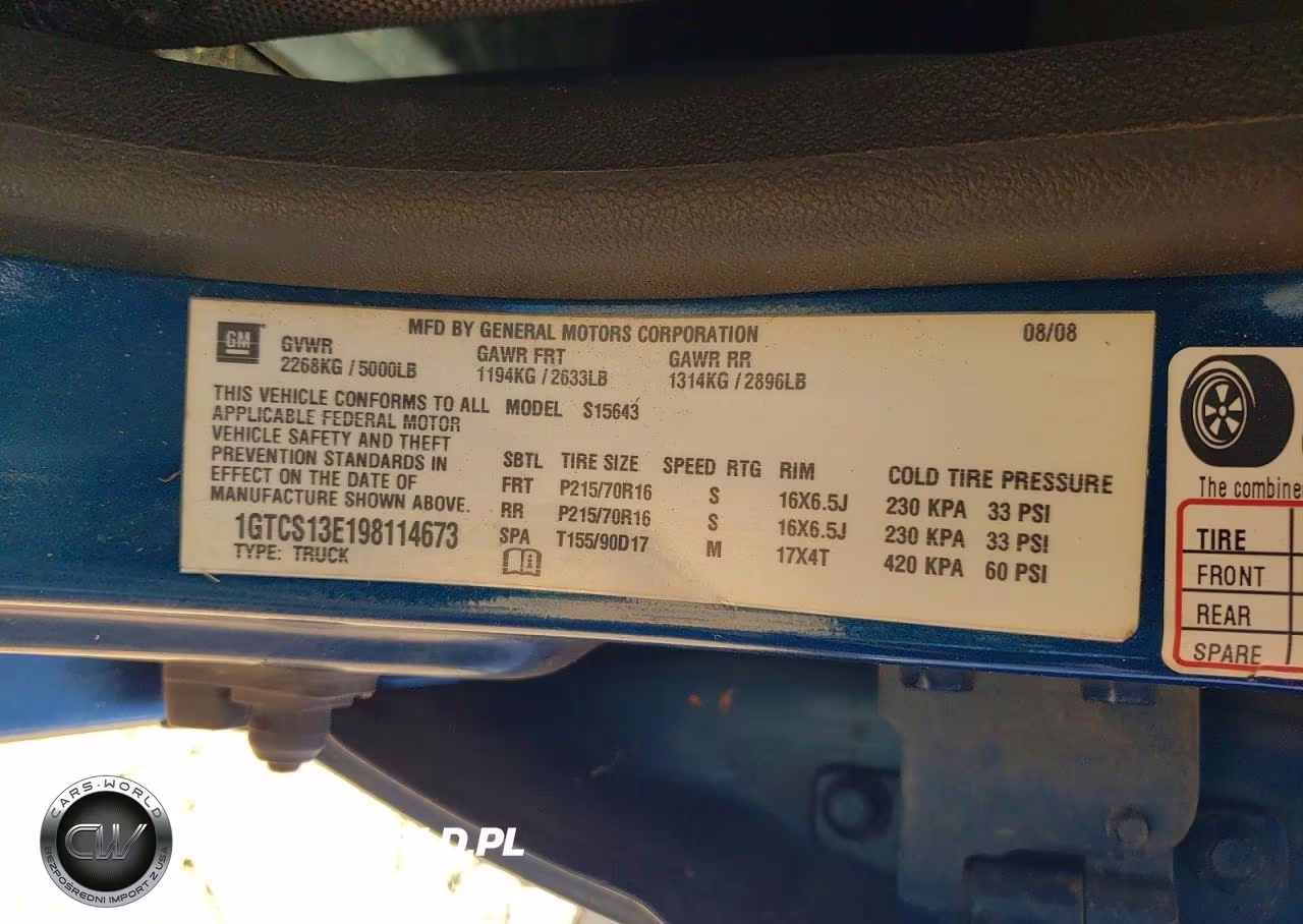 2009 GMC Canyon VIN:1GTCS13E198114673 - 12