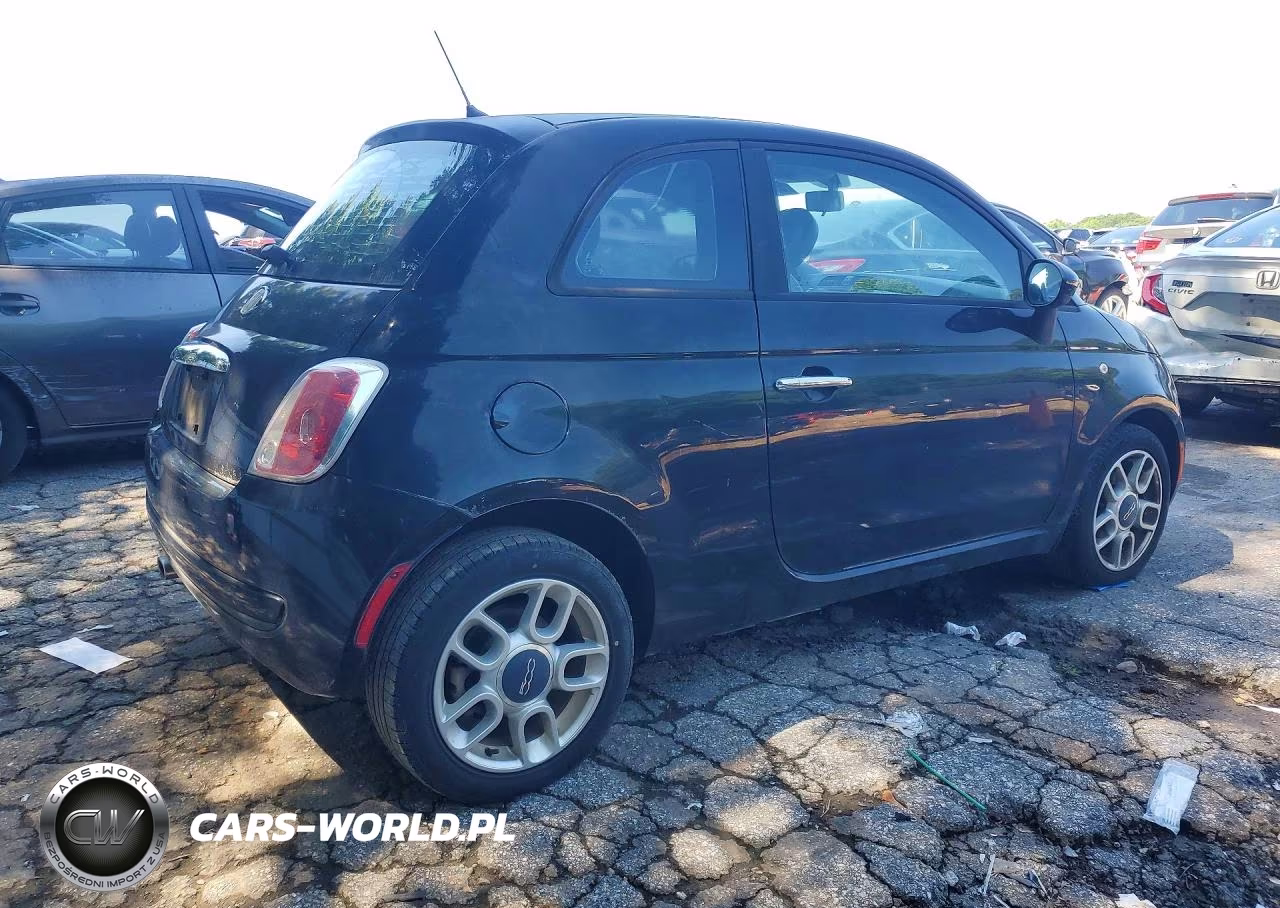 2013 Fiat 500 Pop VIN:3C3CFFAR7DT534296 - 3