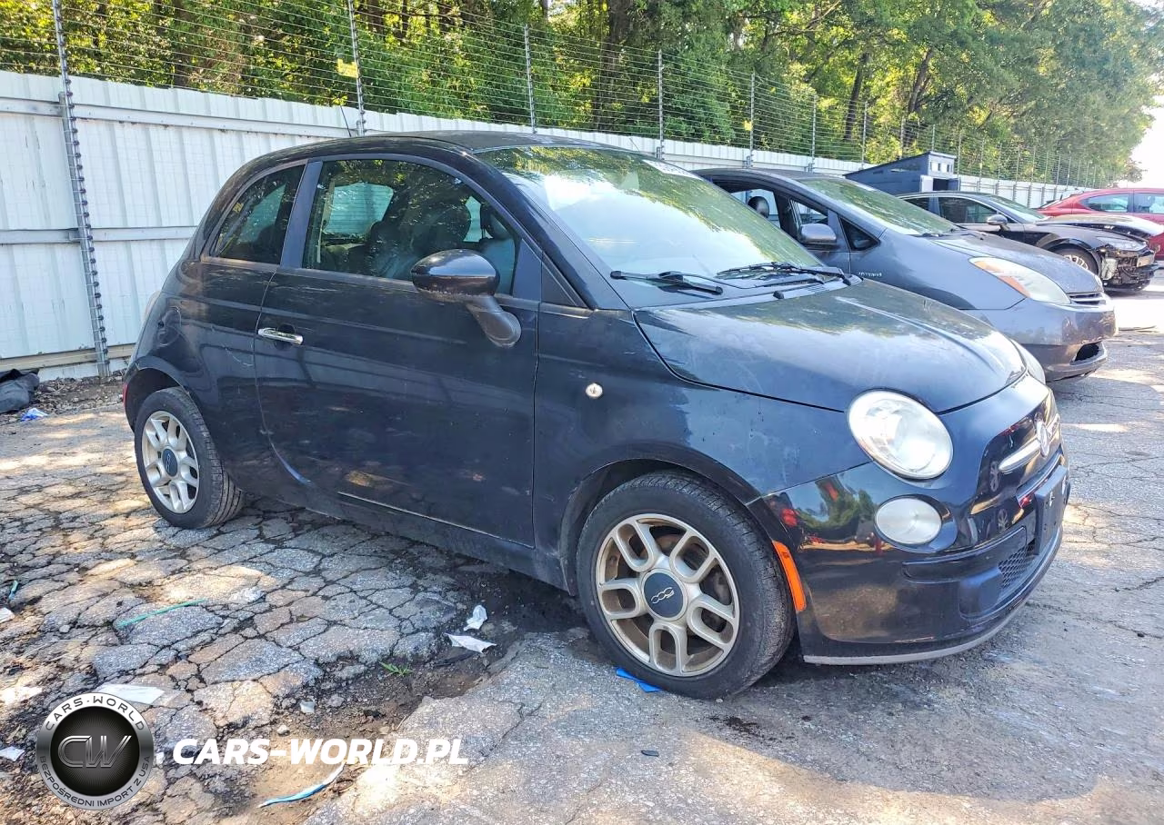 2013 Fiat 500 Pop VIN:3C3CFFAR7DT534296 - 4