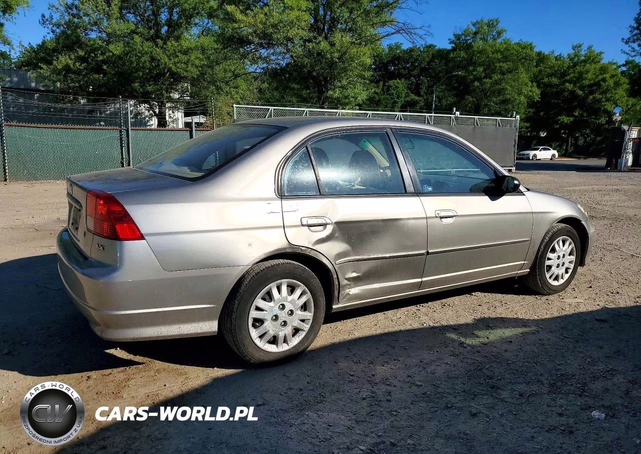 2004 Honda Civic Lx VIN:JHMES16504S002395 - 3