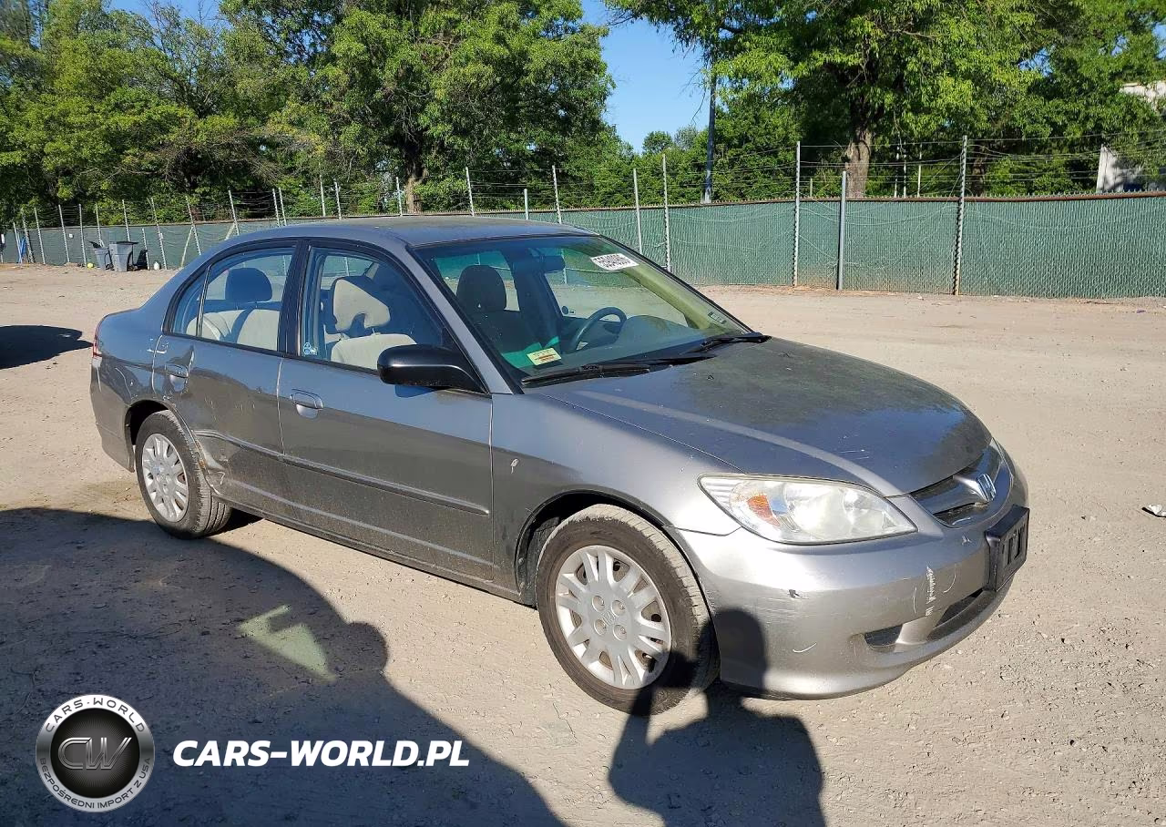2004 Honda Civic Lx VIN:JHMES16504S002395 - 4