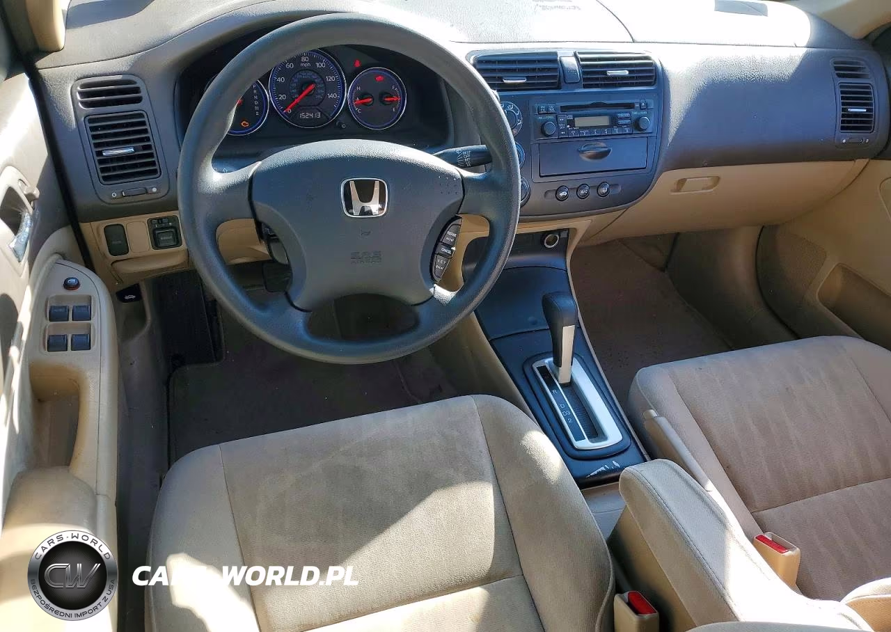 2004 Honda Civic Lx VIN:JHMES16504S002395 - 8