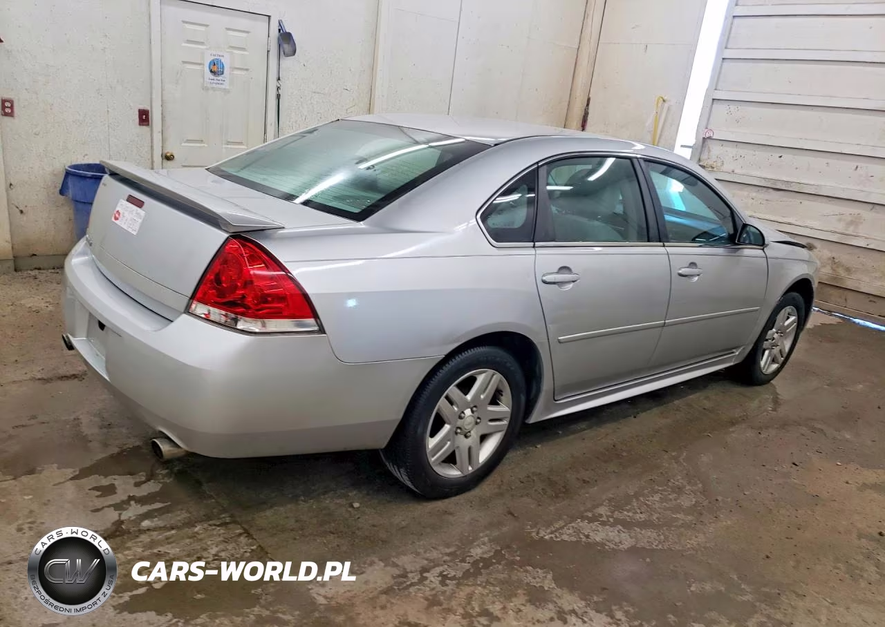2012 Chevrolet Impala Lt VIN:2G1WG5E33C1138543 - 3