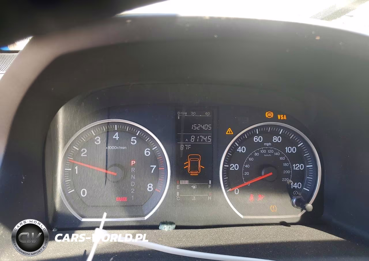 2007 Honda Cr-V Exl VIN:JHLRE487X7C123236 - 9