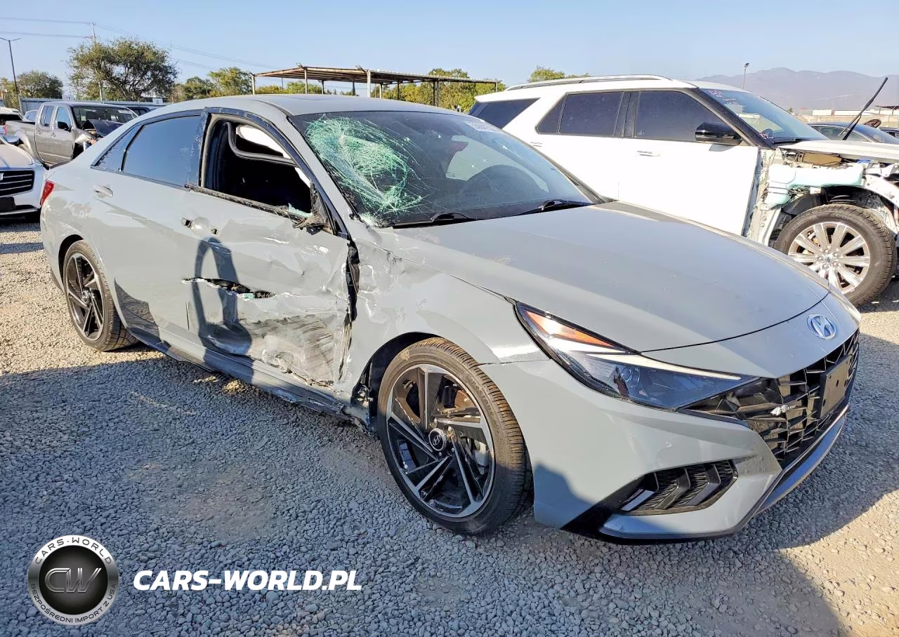 2023 Hyundai Elantra N Line VIN:KMHLR4AF6PU443765 - 4