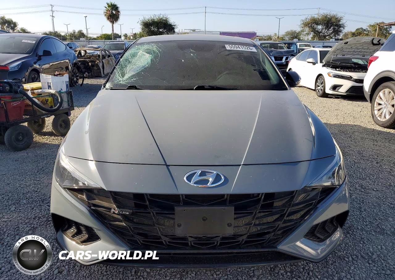 2023 Hyundai Elantra N Line VIN:KMHLR4AF6PU443765 - 5