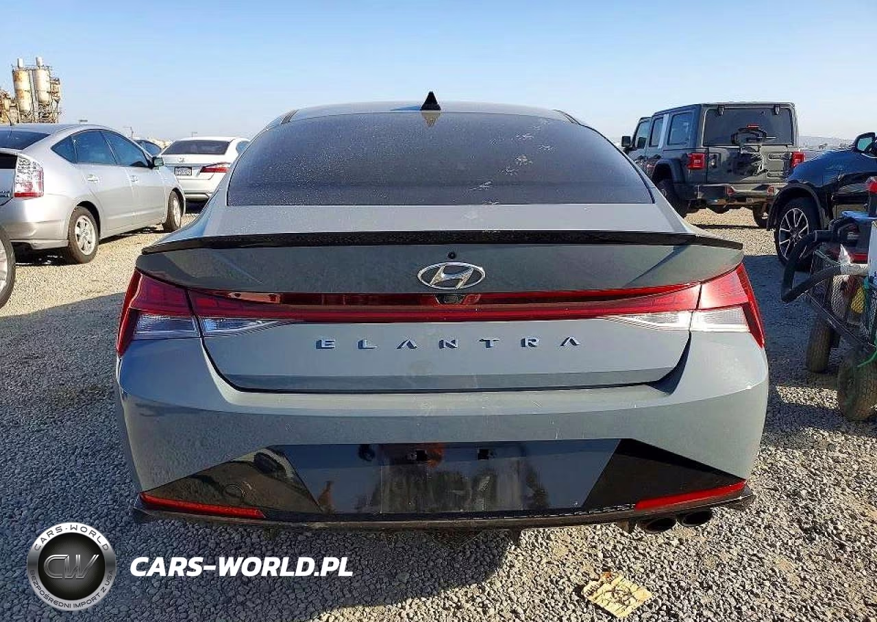 2023 Hyundai Elantra N Line VIN:KMHLR4AF6PU443765 - 6