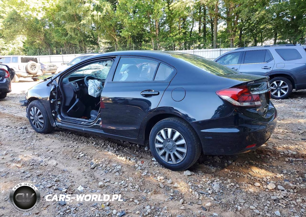 2015 Honda Civic Lx VIN:19XFB2F55FE113302 - 2