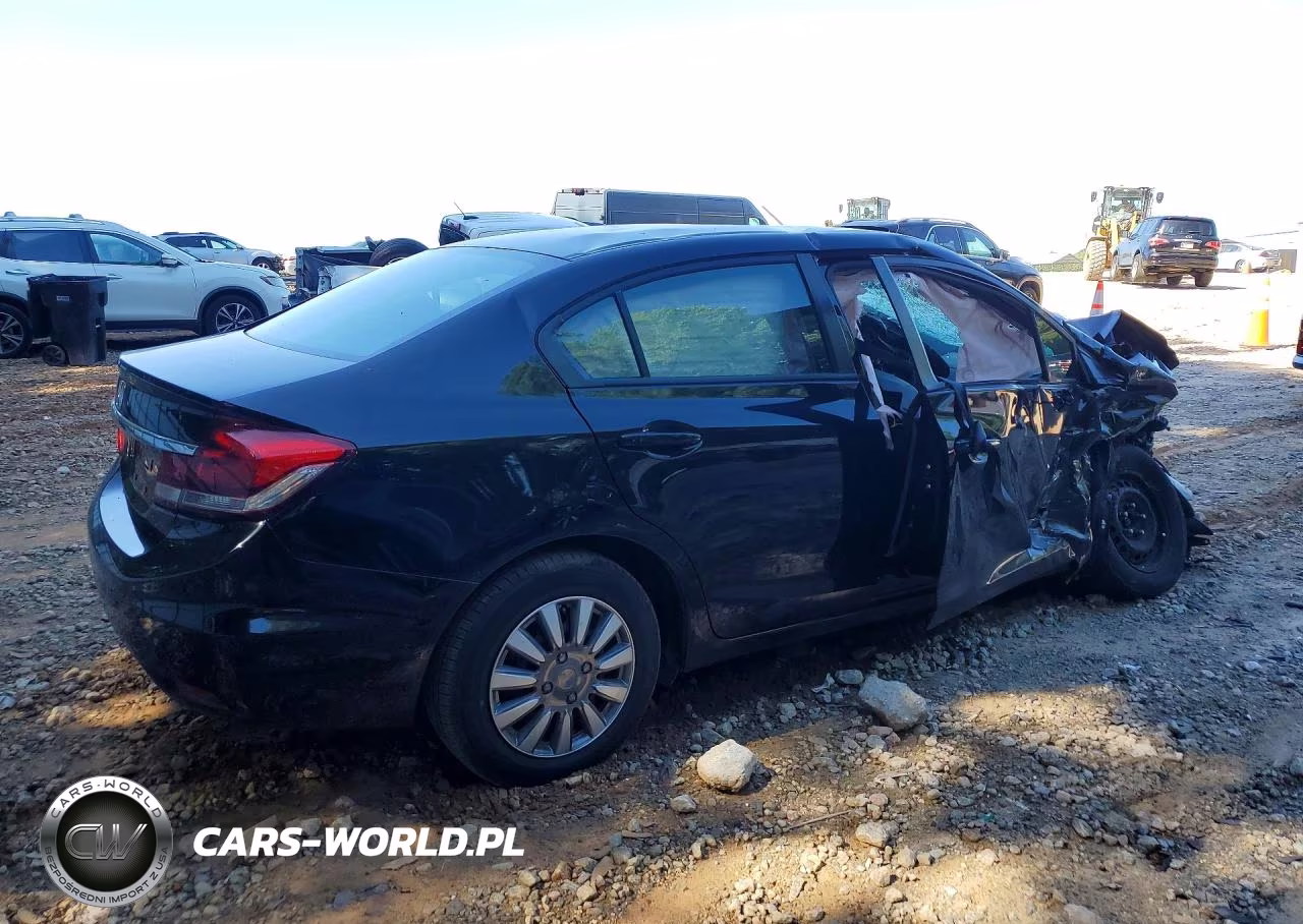 2015 Honda Civic Lx VIN:19XFB2F55FE113302 - 3