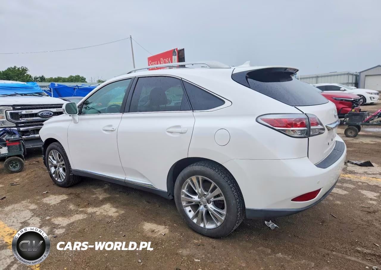 2013 Lexus Rx 350 VIN:2T2ZK1BA9DC118763 - 2