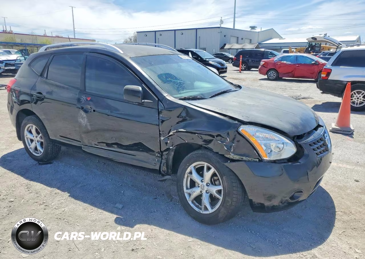 2008 Nissan Rogue S VIN:JN8AS58T38W000372 - 4