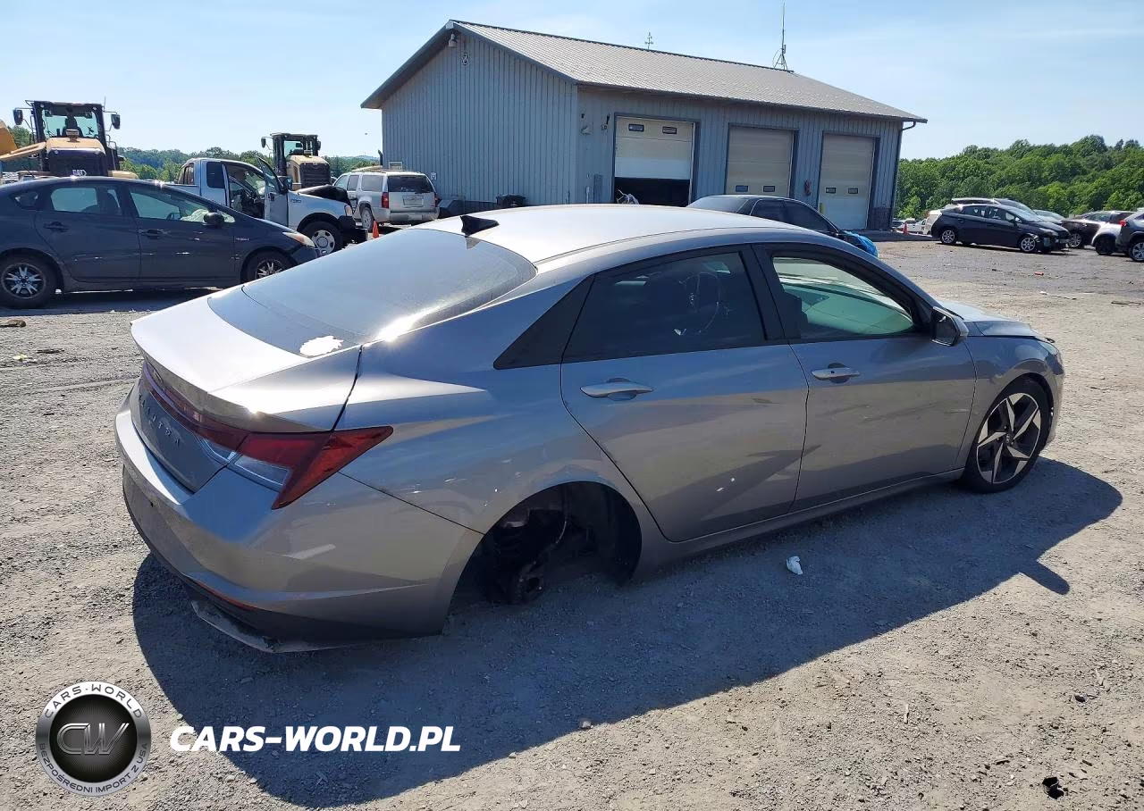 2023 Hyundai Elantra Sel VIN:KMHLS4AG8PU441660 - 3