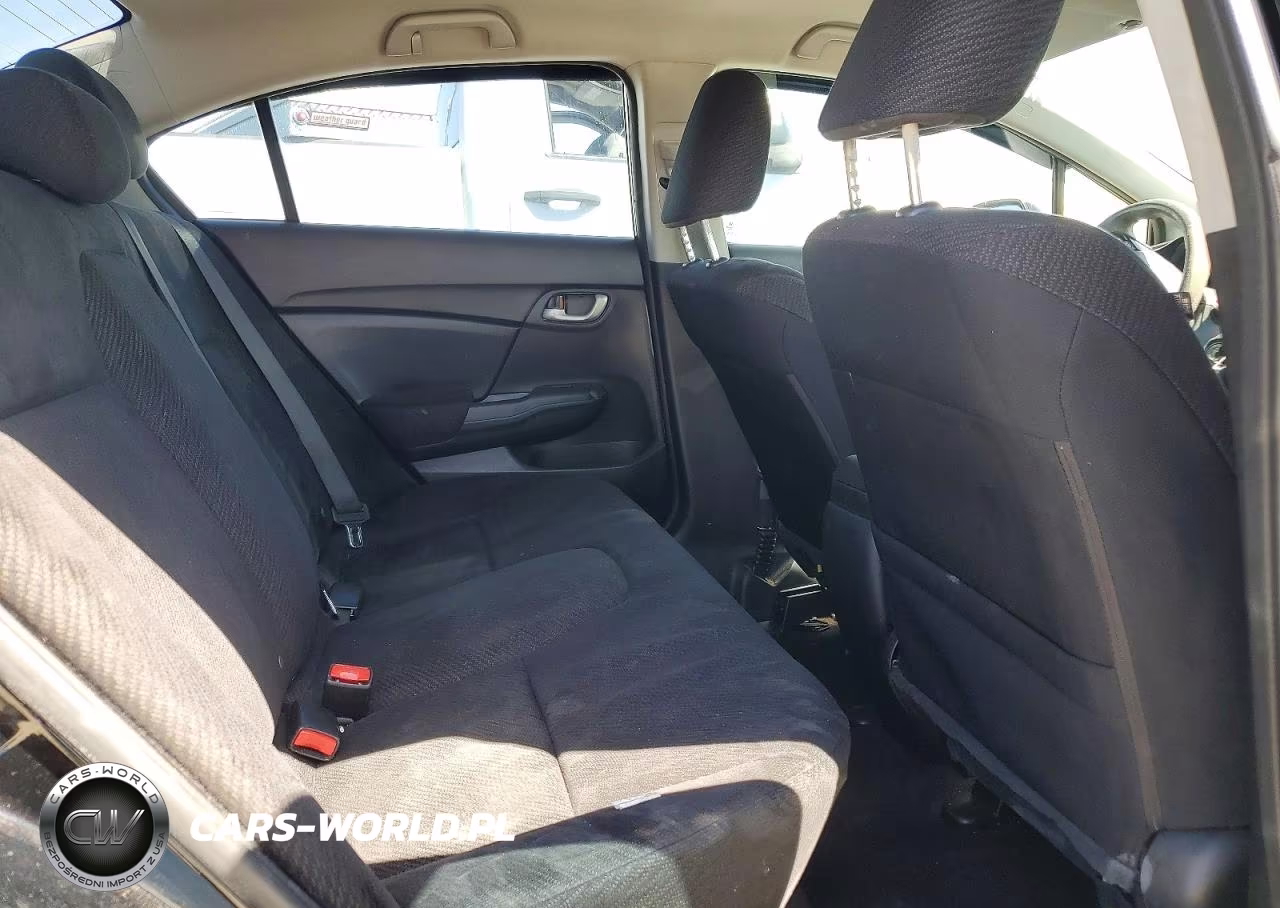 2013 Honda Civic Lx VIN:19XFB2F53DE270842 - 10