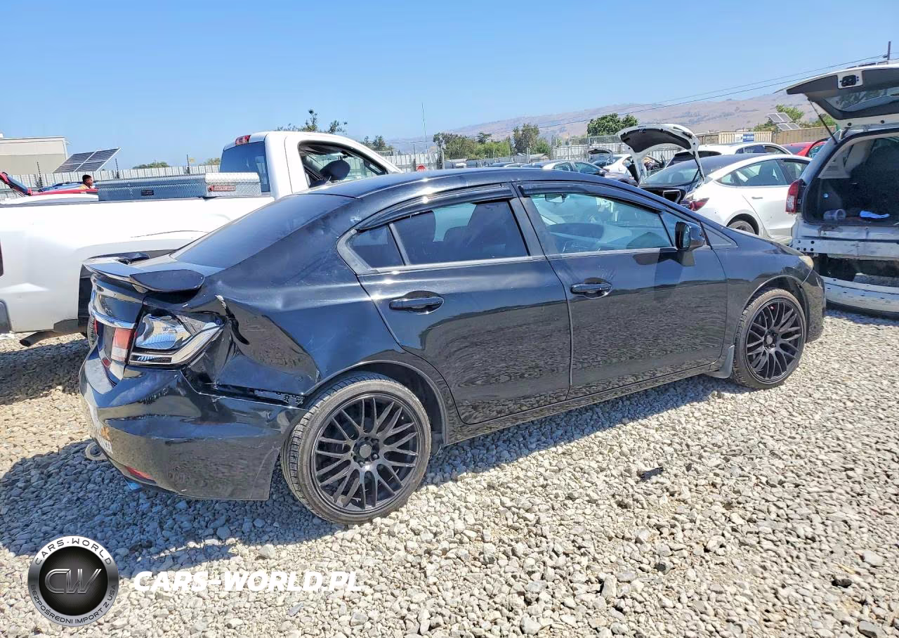 2013 Honda Civic Lx VIN:19XFB2F53DE270842 - 3