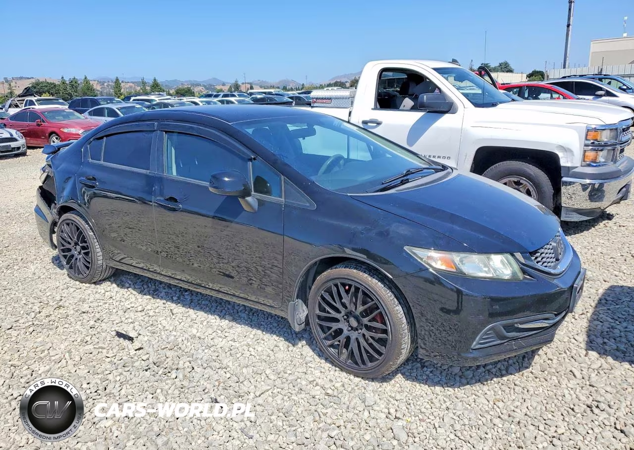 2013 Honda Civic Lx VIN:19XFB2F53DE270842 - 4