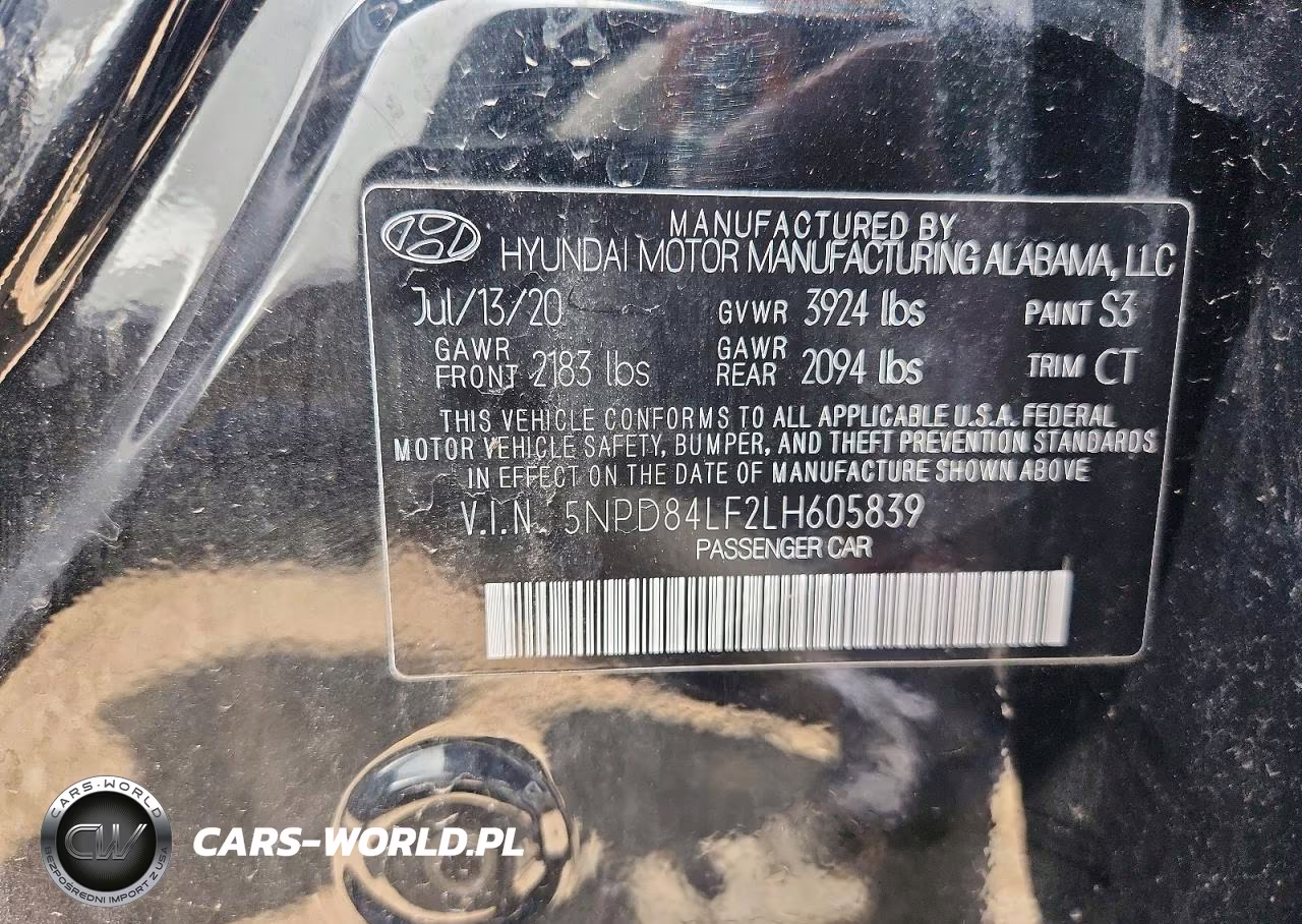 2020 Hyundai Elantra Sel VIN:5NPD84LF2LH605839 - 12