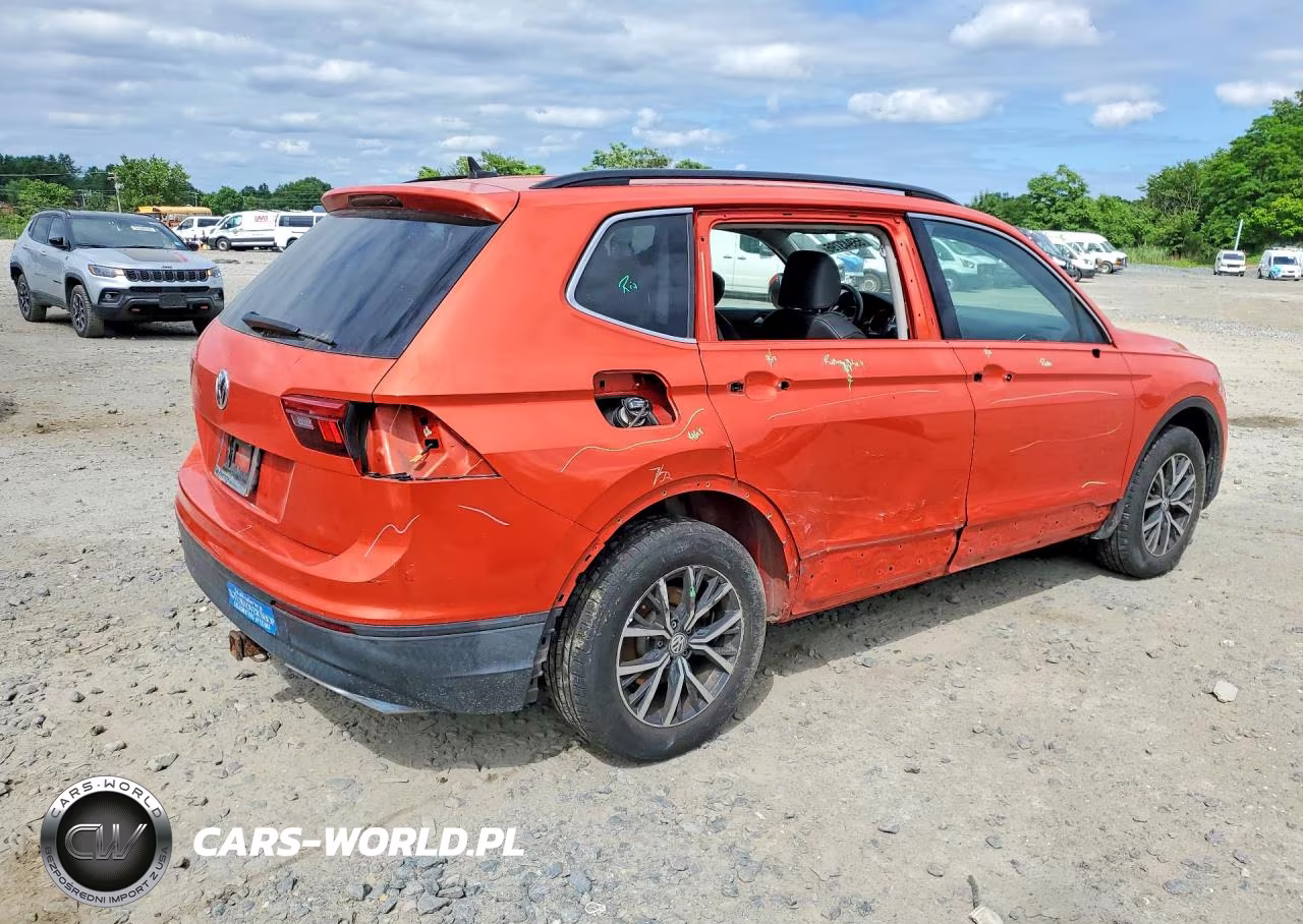 2019 Volkswagen Tiguan Se VIN:3VV3B7AX9KM094201 - 3