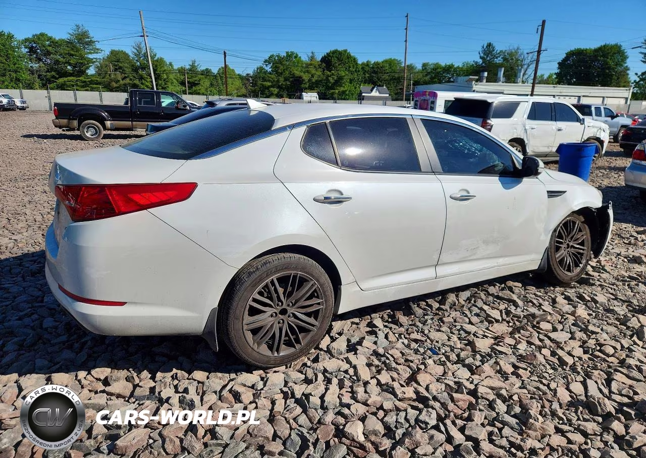 2012 Kia Optima Lx VIN:5XXGM4A7XCG030213 - 3