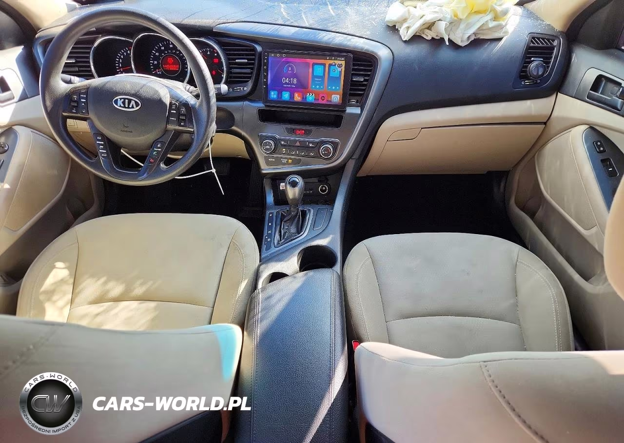 2012 Kia Optima Lx VIN:5XXGM4A7XCG030213 - 8