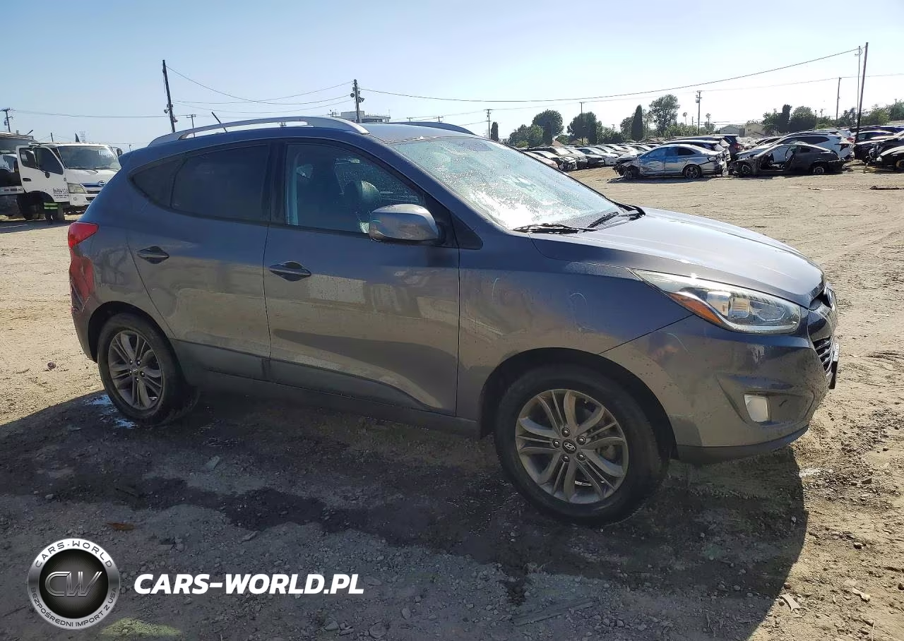 2014 Hyundai Tucson Se VIN:KM8JU3AG3EU828058 - 4