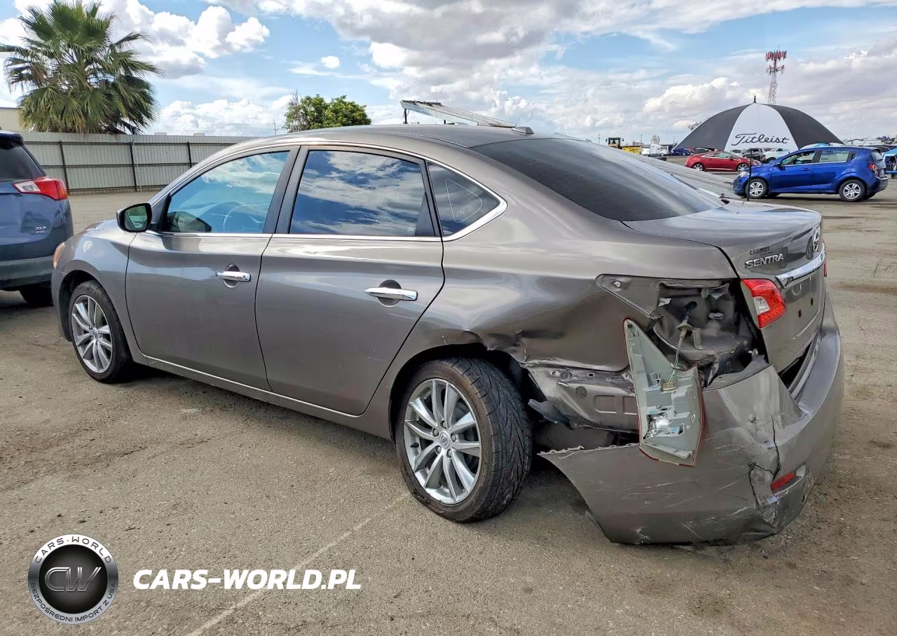2015 Nissan Sentra Sv VIN:3N1AB7AP6FL657368 - 2