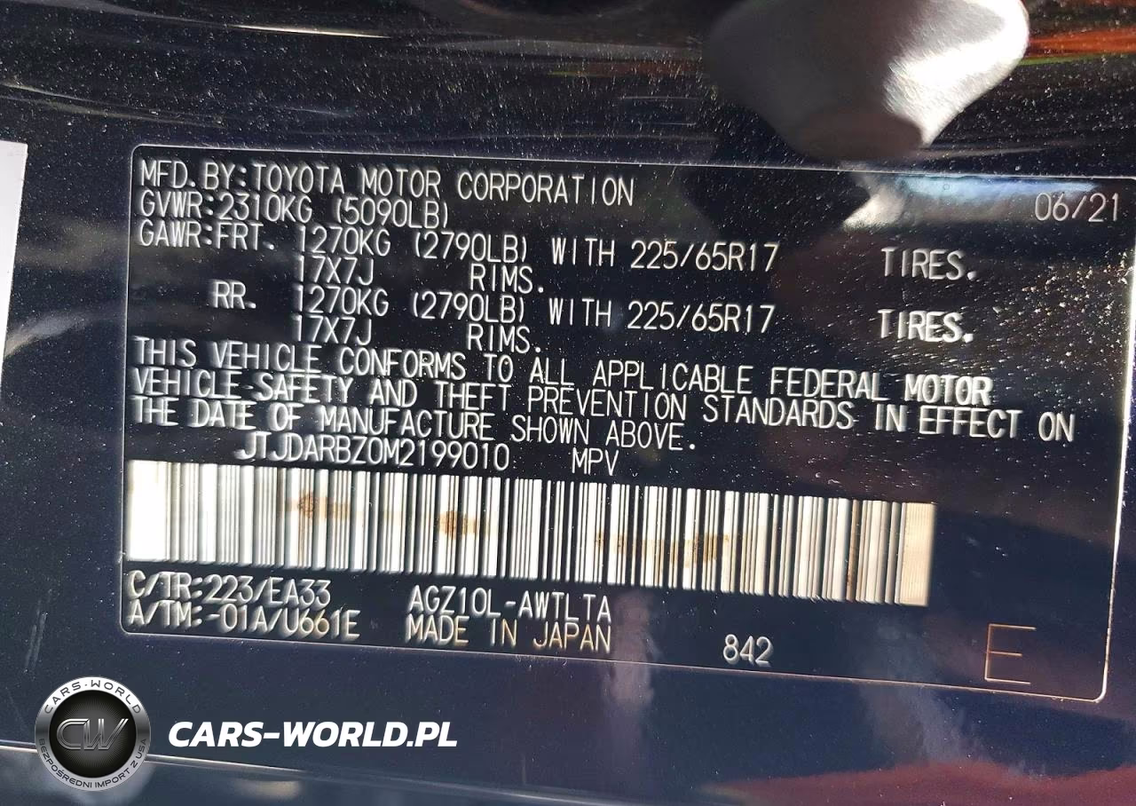 2021 Lexus Nx 300 Base VIN:JTJDARBZ0M2199010 - 13