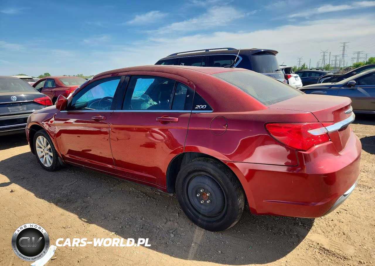 2012 Chrysler 200 Touring VIN:1C3CCBBB2CN107111 - 2