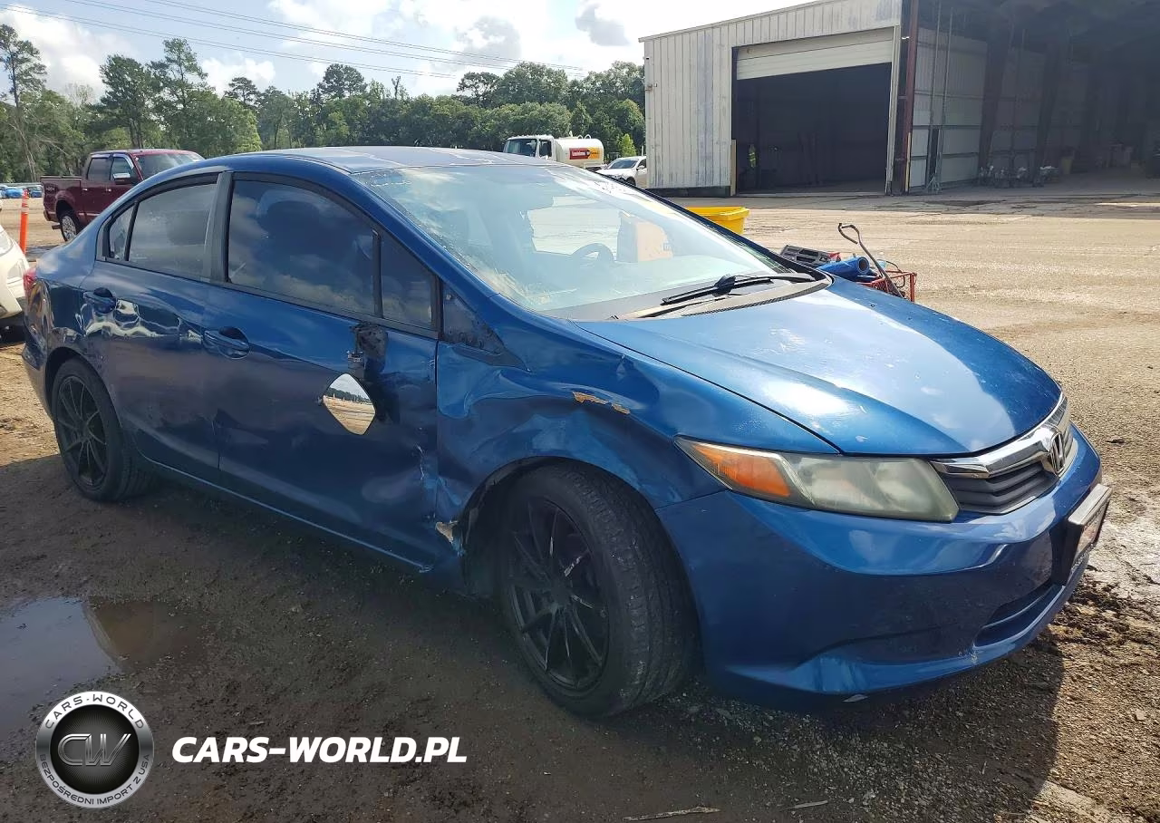 2012 Honda Civic Lx VIN:2HGFB2F56CH554194 - 4