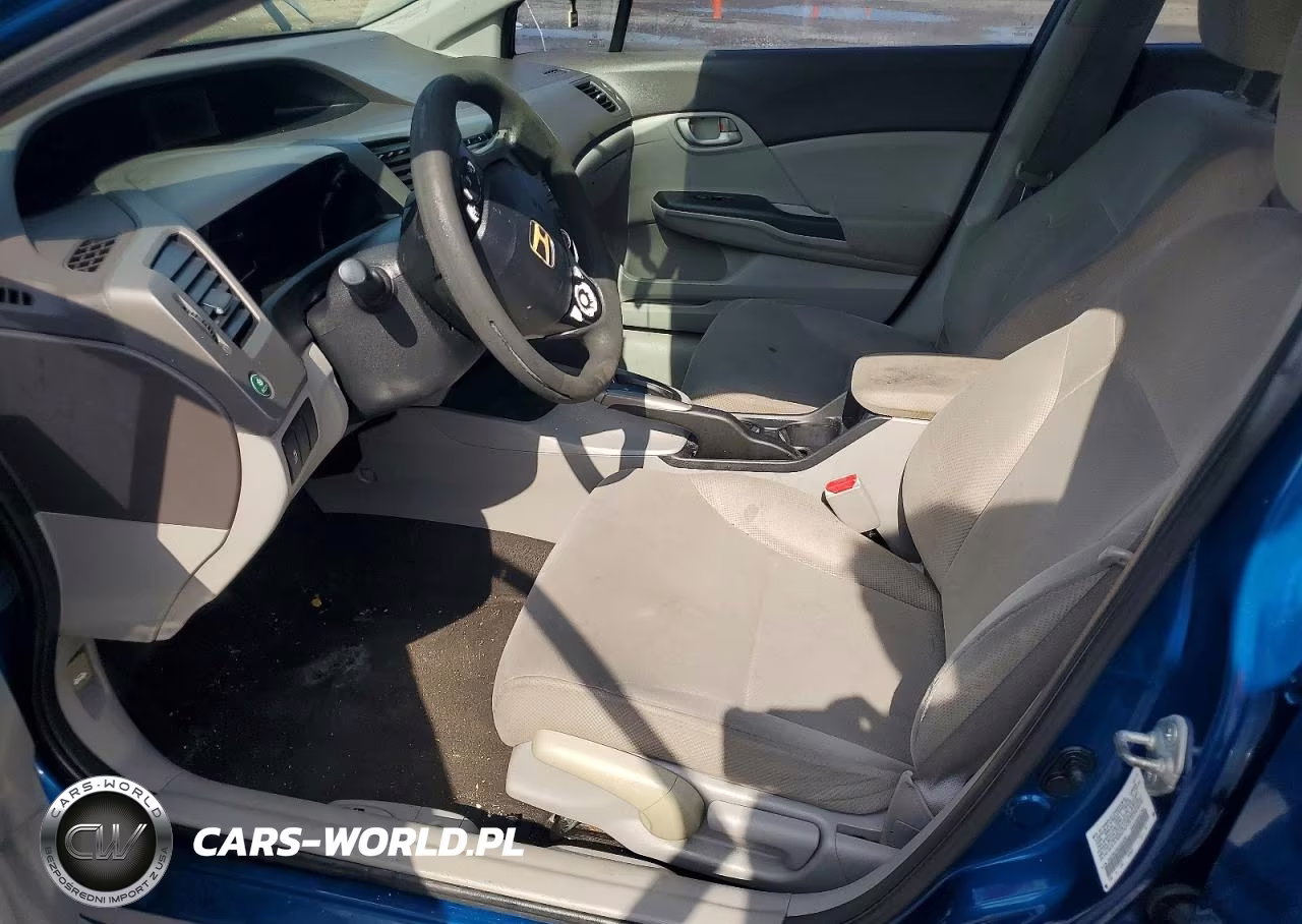 2012 Honda Civic Lx VIN:2HGFB2F56CH554194 - 7