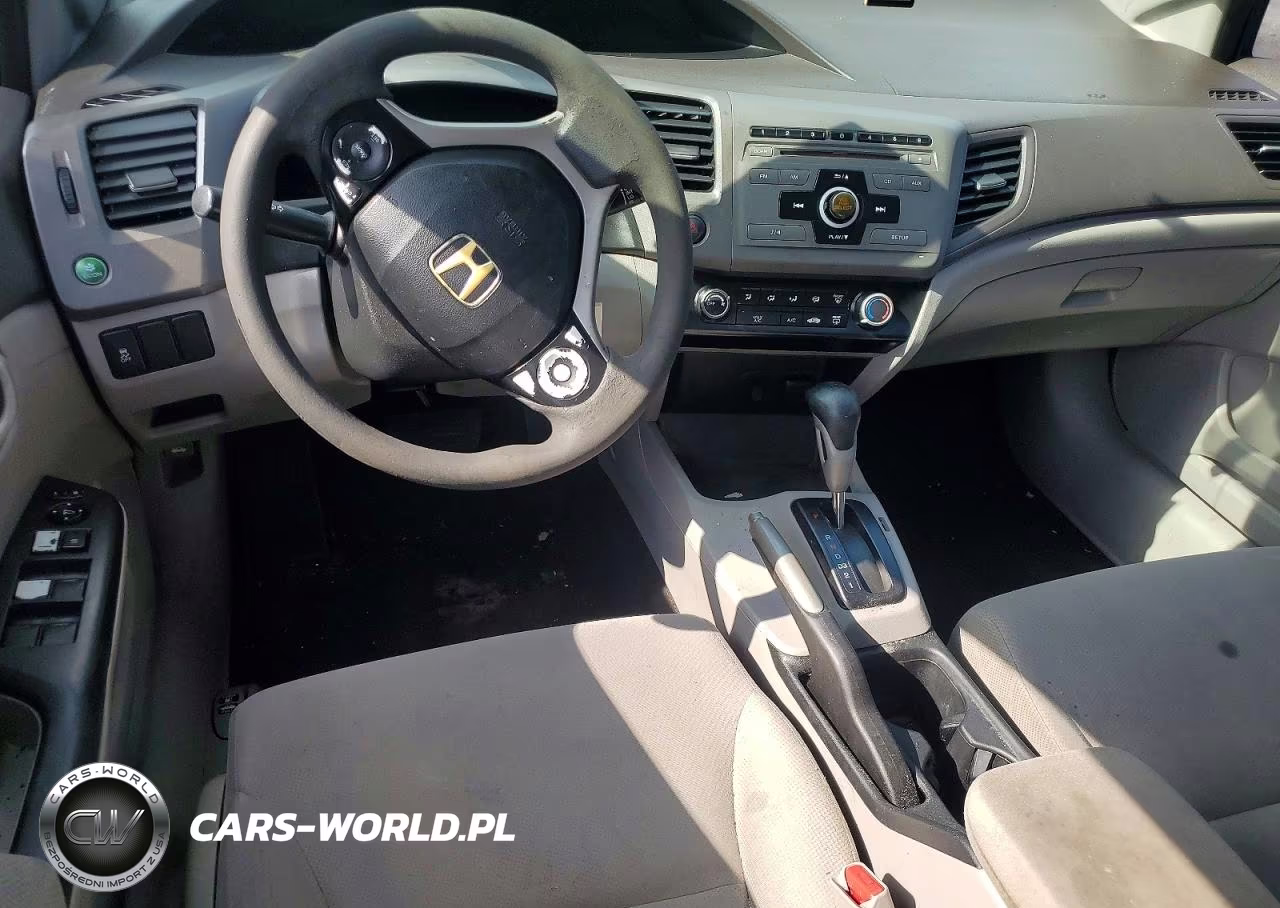 2012 Honda Civic Lx VIN:2HGFB2F56CH554194 - 8