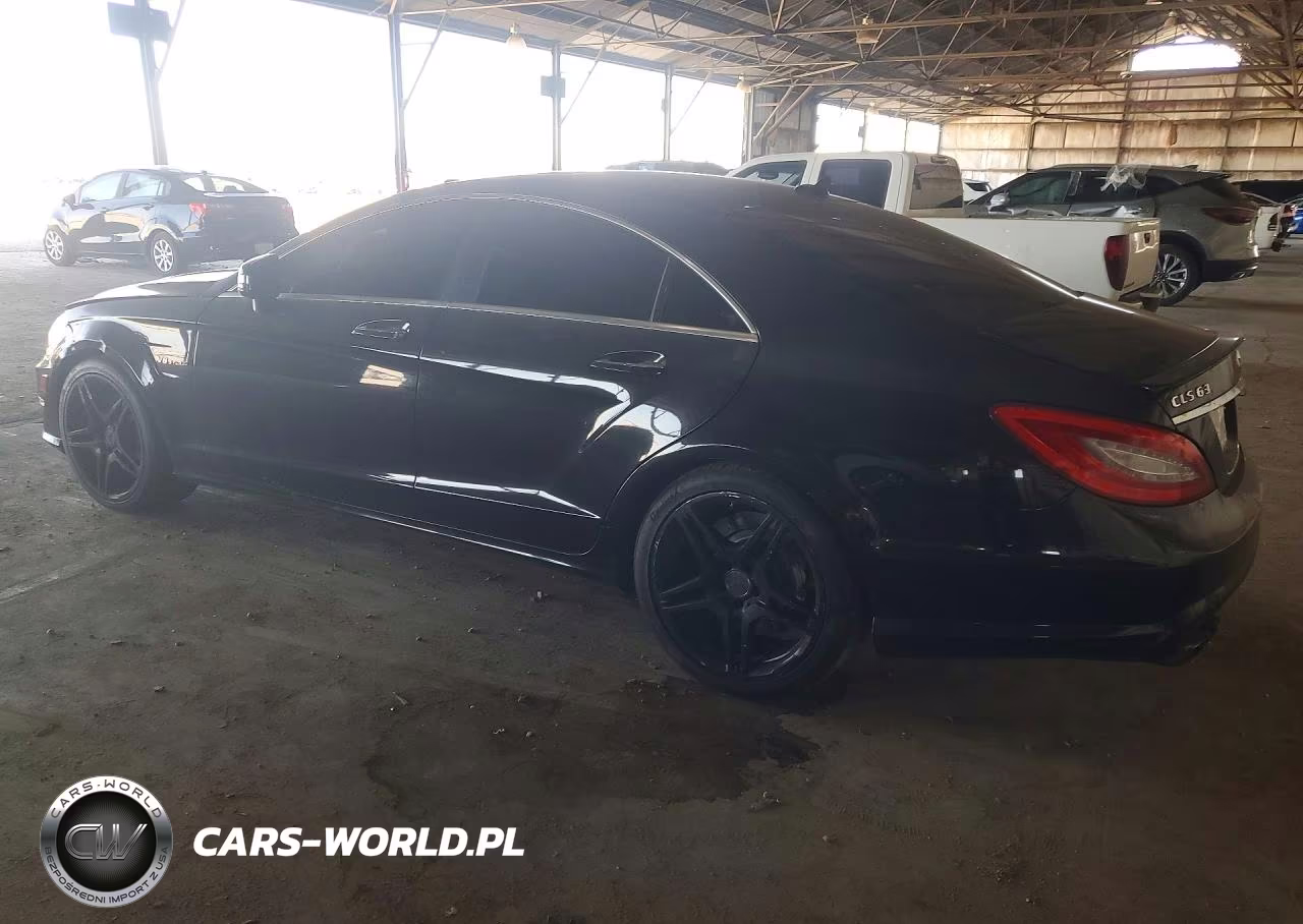 2012 Mercedes-Benz Cls 63 Amg VIN:WDDLJ7EB0CA023814 - 2