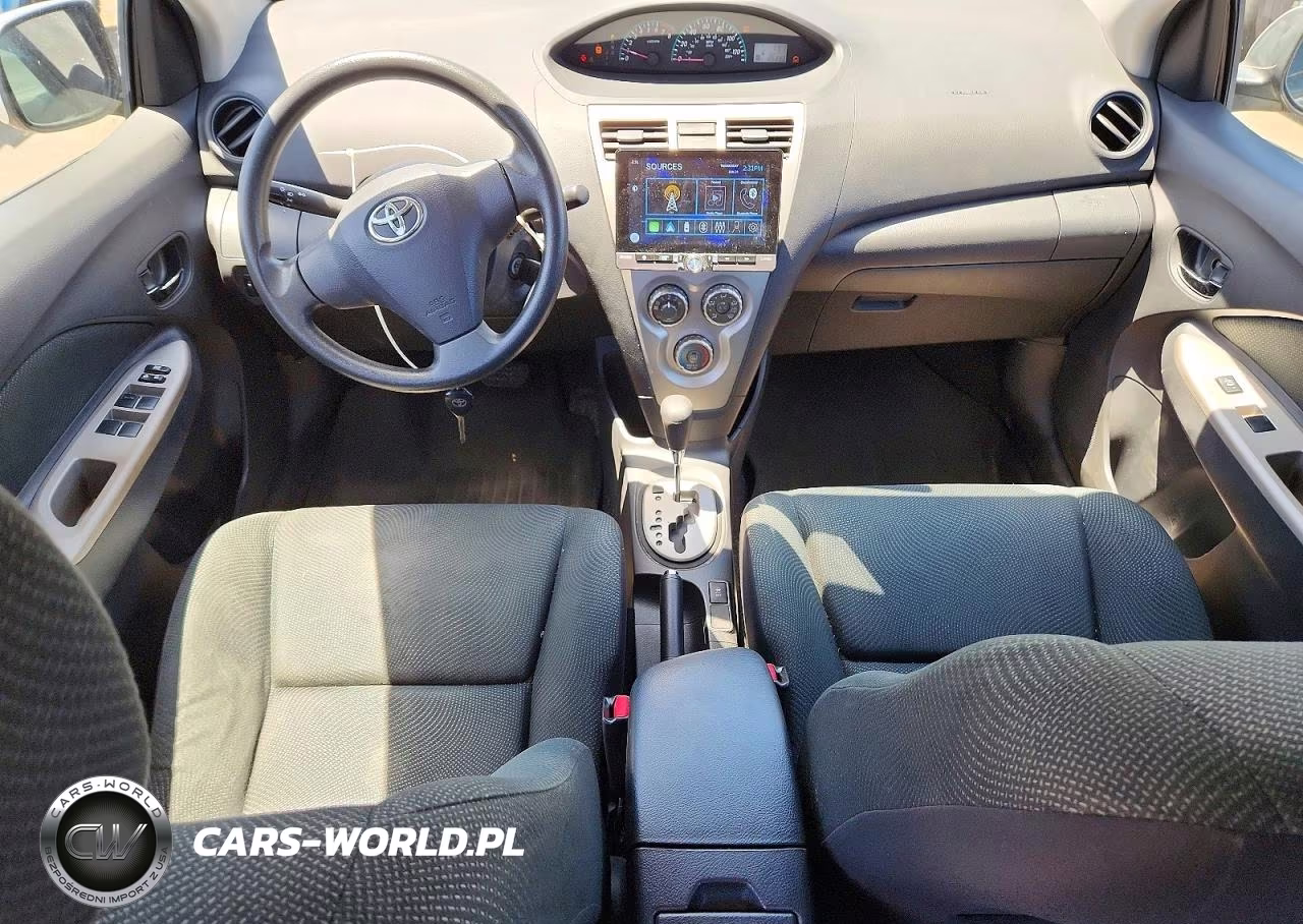2010 Toyota Yaris Base VIN:JTDBT4K35A1356406 - 8