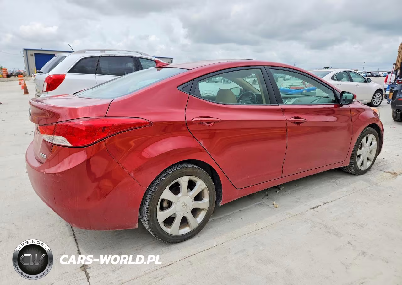 2012 Hyundai Elantra Limited VIN:KMHDH4AE9CU427729 - 3