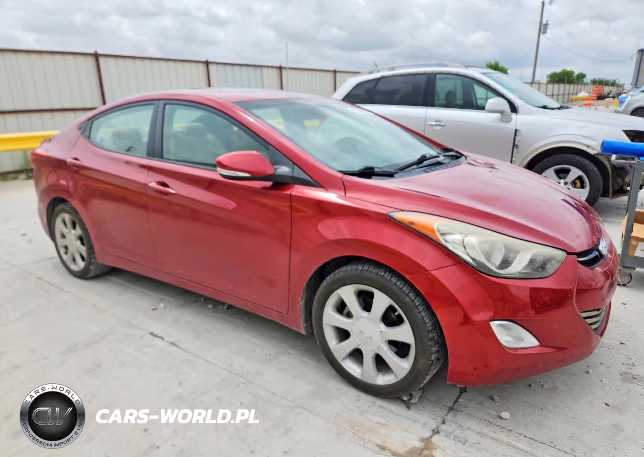 2012 Hyundai Elantra Limited VIN:KMHDH4AE9CU427729 - 4