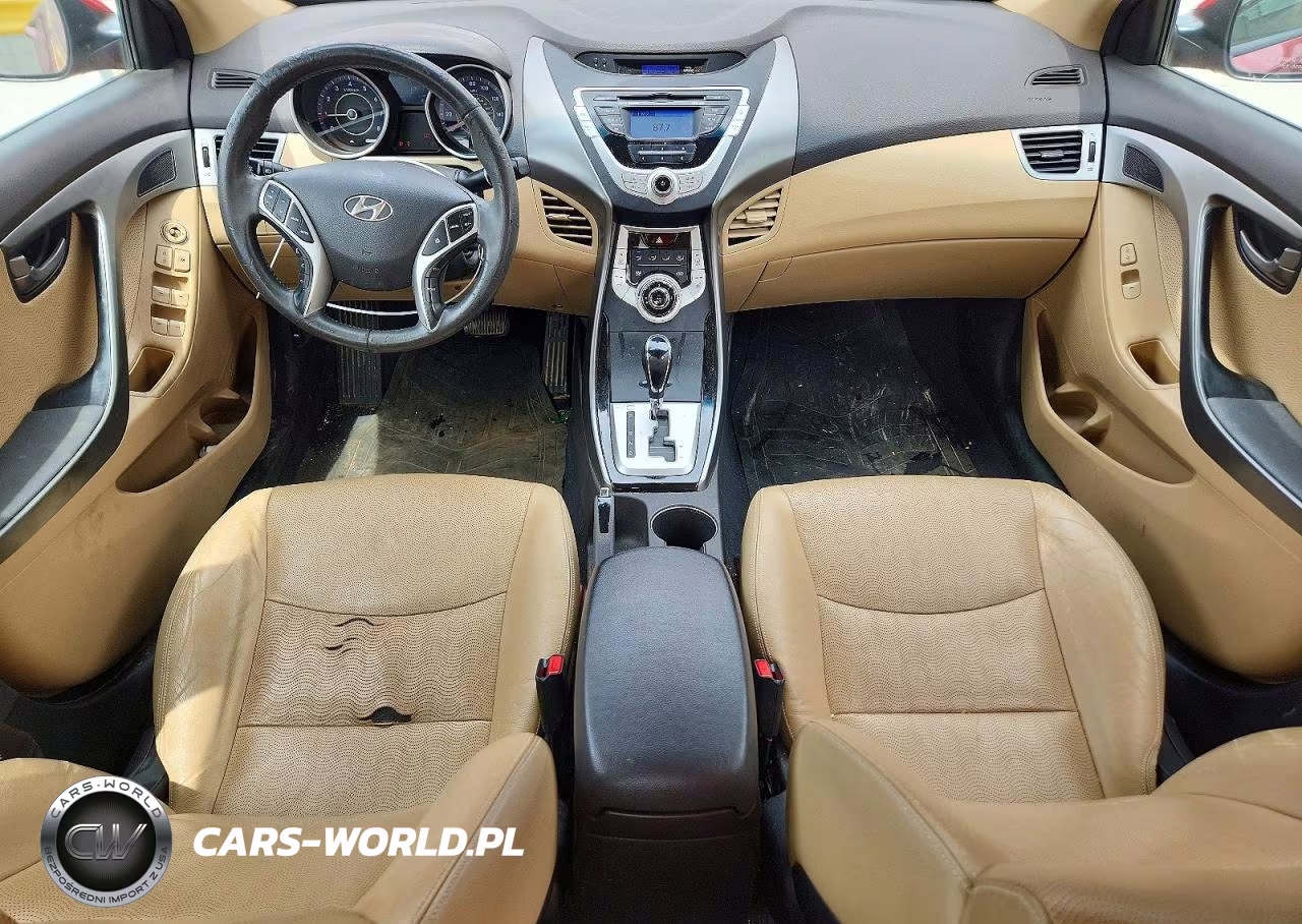2012 Hyundai Elantra Limited VIN:KMHDH4AE9CU427729 - 8