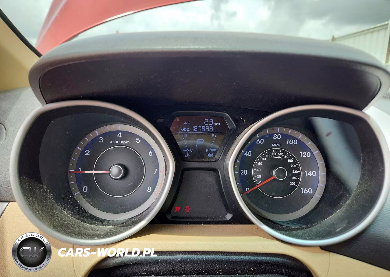2012 Hyundai Elantra Limited VIN:KMHDH4AE9CU427729 - 9
